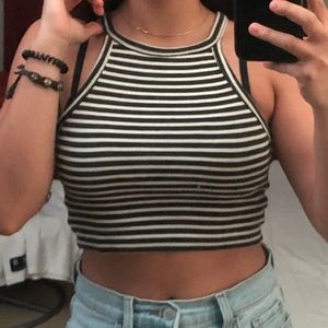 Billabong **Striped Crop Top